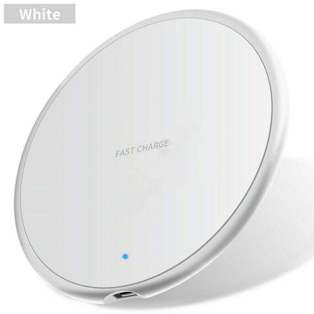 10W Qi Wireless Charger Fast Induction Wireless Charging Pad Quick Charging For iPhone 8 Plus X Samsung S8 S7 Nokia Lumia 1520 usb charger 12v