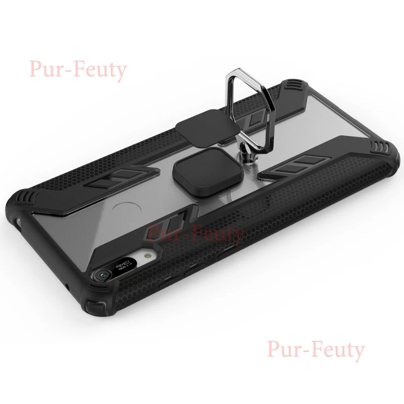 Чехол для huawei dupro DUB L22 LX2 Силиконовый Броня бампер ударопрочный металлический кольцо сверхмощный защитный чехол для huawei Enjoy 9