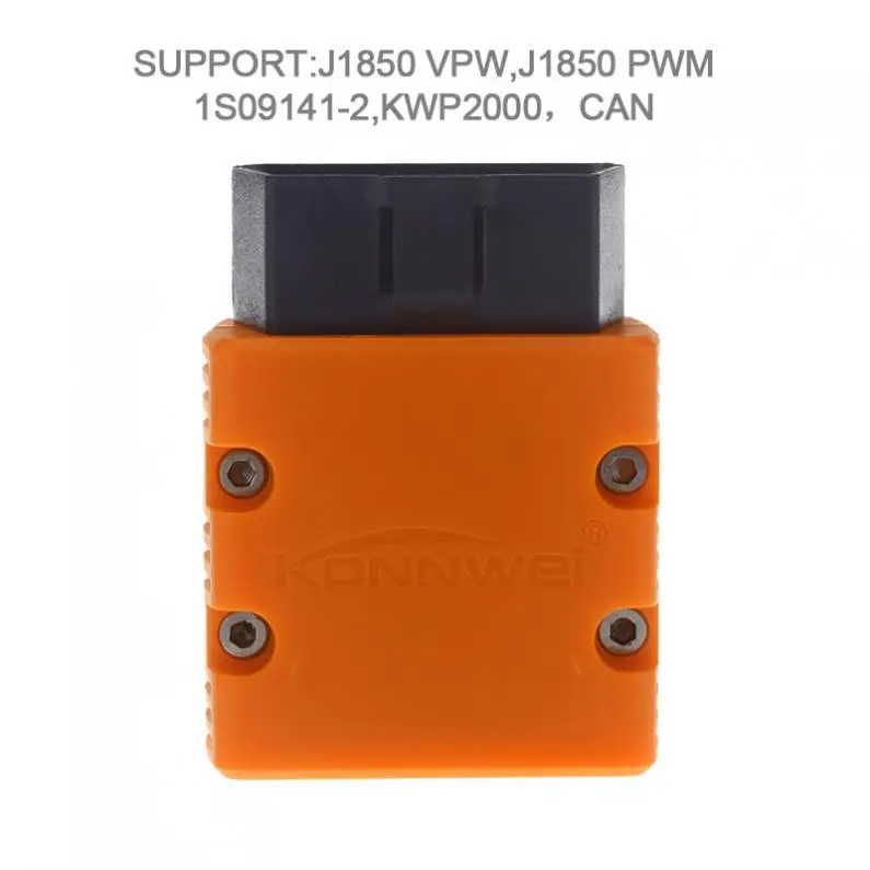 KONNWEI KW902 Bluetooth ELM327 16Pin V1.5 чип OBD 2 Автомобильный сканер полный диагностический инструмент диагностический сканер