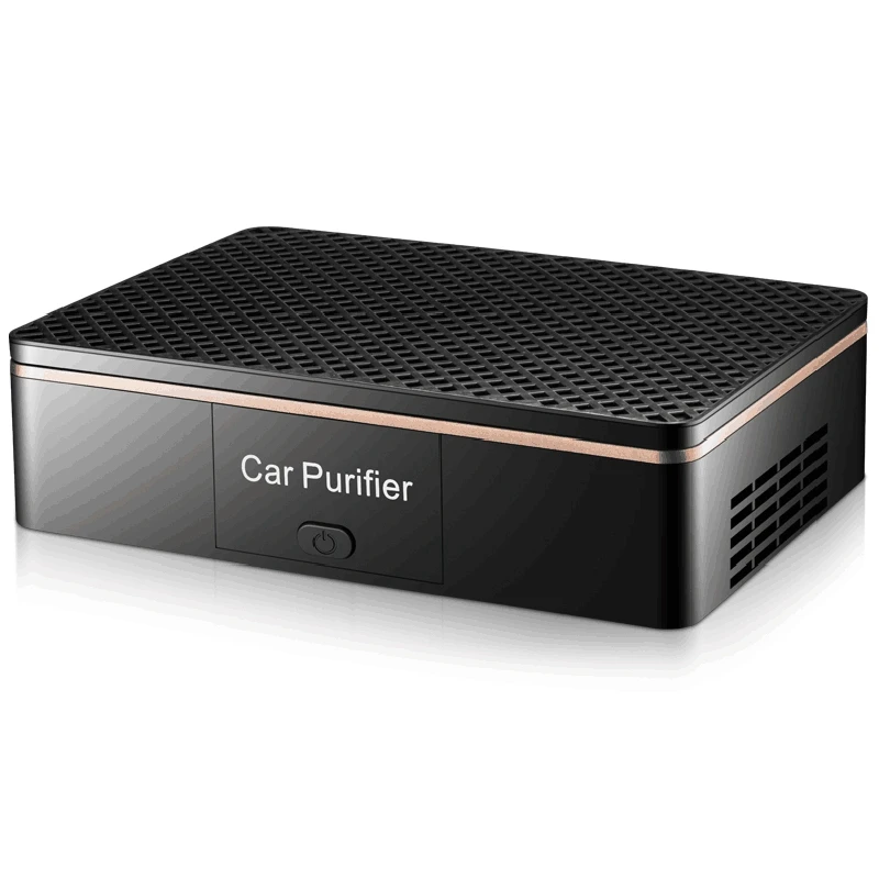 Car Air Purifier 12V Negative Ions Air Cleaner Ionizer Air Freshener Pm2.5 Eliminator Car Charger Car Aromatherapy Device