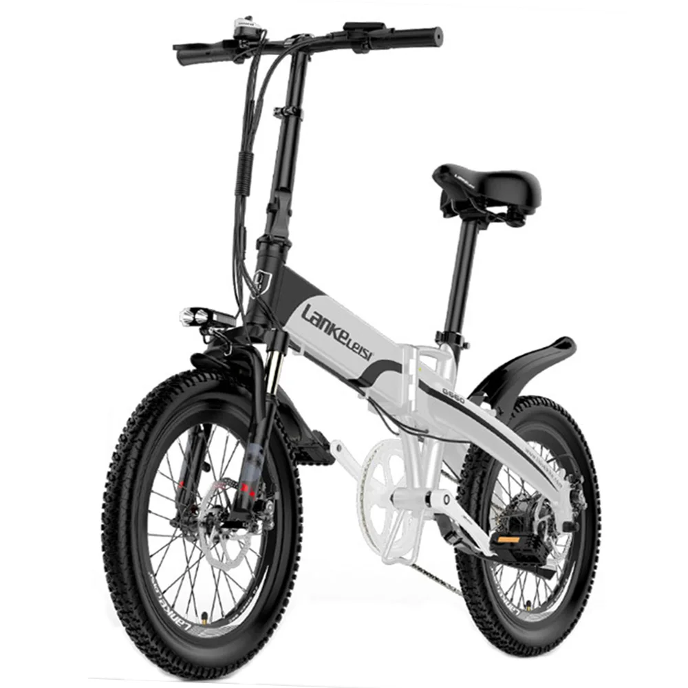 G660 20 Inch Folding Electric Bicycle, 240W/500W Powerful Motor,48V 7.8Ah/14.5Ah Hidden Battery, Aluminum Alloy Frame Mountain