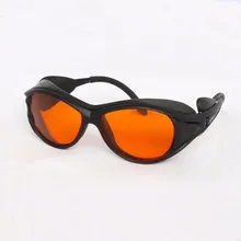 Лазерные защитные очки для 190-540nm O.D 6+ для 266nm 488-514,5 441,6 532 514nm лазеры Сертификация CE добавляющая ткань и жесткая коробка