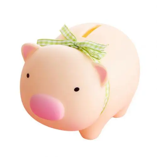Pig Дети в виде милой панды Копилка коробка игрушки сокровище деньги монета экономия игра деньги стол декор, рождественский подарок - Цвет: Pig