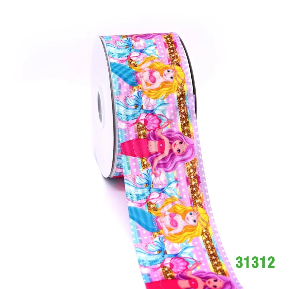 50 ярдов Хэллоуин напечатанный grosgrain ленты 31310
