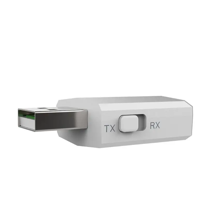 USB Bluetooth 5,0 приемник передатчик для телевизора 3,5 мм мини автомобиль AUX Стерео музыка с меняющимся переключателем беспроводной адаптер
