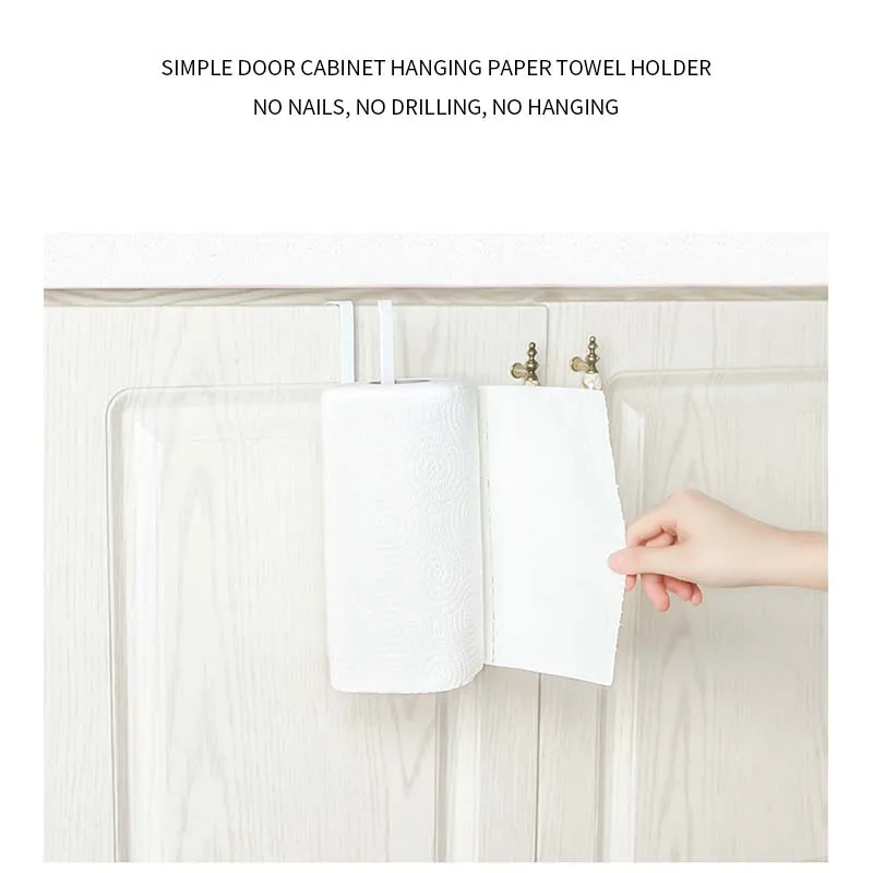 Держатель рулона туалетной бумаги для ванной комнаты подвесной органайзер железная Полка для полотенец кухонный стеллаж для хранения двери кухонные аксессуары