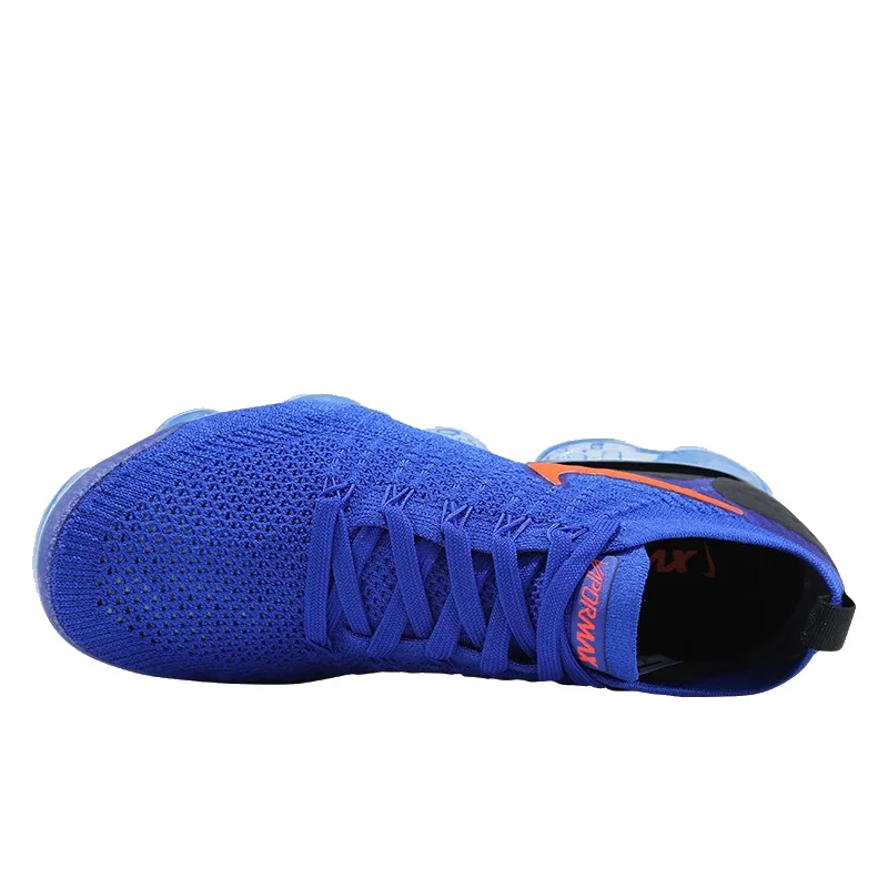 Оригинальные подлинные мужские кроссовки для бега от Nike Vapormax Flyknit 2,0, легкие сетчатые дышащие кроссовки с амортизацией, 942842