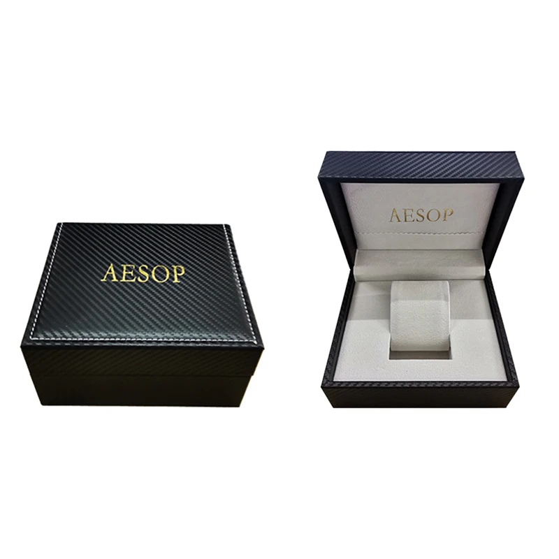 Aesop Real Tourbillon Mechanical Movement Watches Mens Luxury Skeleton Sapphire Watch For Men Rotating Relogio Masculino