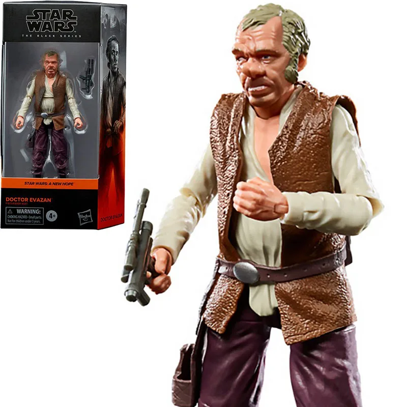 

Original Star Wars The Black Series Dr. Evazan 6-Inch Action Figure toys for children with box