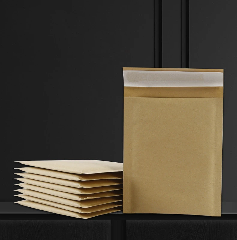 100Pcs New Arrival Bubble Mailers Kraft Paper Bubble Bag Waterproof Padded Envelopes Shipping Bags With Bubble 13 Sizes 100pcs new arrival bubble mailers kraft paper bubble bag waterproof padded envelopes shipping bags with bubble 13 sizes