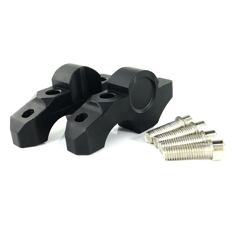 In Avanti O Indietro Offset Di Alluminio Di Cnc Handle Bar Mount Morsetto Sollevato Estendere Manubrio Riser Per Bmw S1000R 2014- 2020