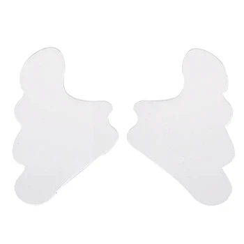 

2 Pcs Transparent Mask Cheek Patch Reusable Stickers Silicone Skin Care Lifting Practical Anti Wrinkle Pad Facial Forehead