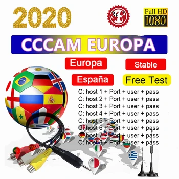 

Best new server Satellite Cccam europa 8/8cline for 1 year Europe DVB-S2 Europea 8/8line for Spain Portugal Poland v8 no app