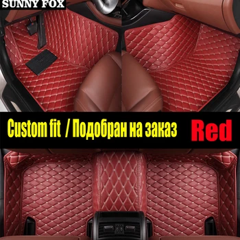 

Car floor mats for Hyundai Verna Accent Solaris 5D all weather heavy dutycar-styling carpet rugs floor liners(2006-)