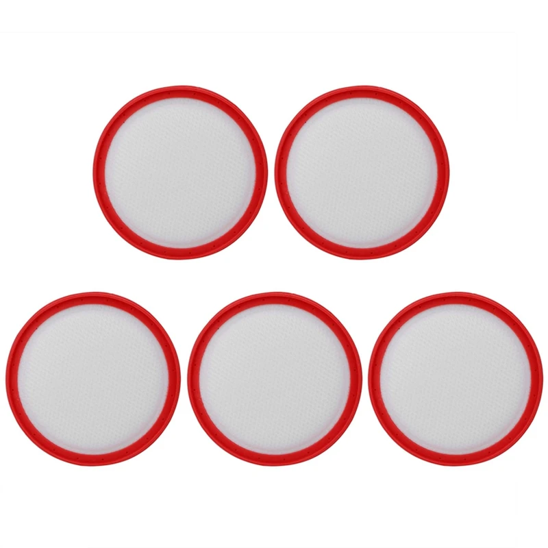 

-Replaceable Cleaning Vacuum Cleaner Filter Cotton HEPA Filter Cartridge 5Pcs for Midea C3-L148B C3-L143B VC14A1-VC