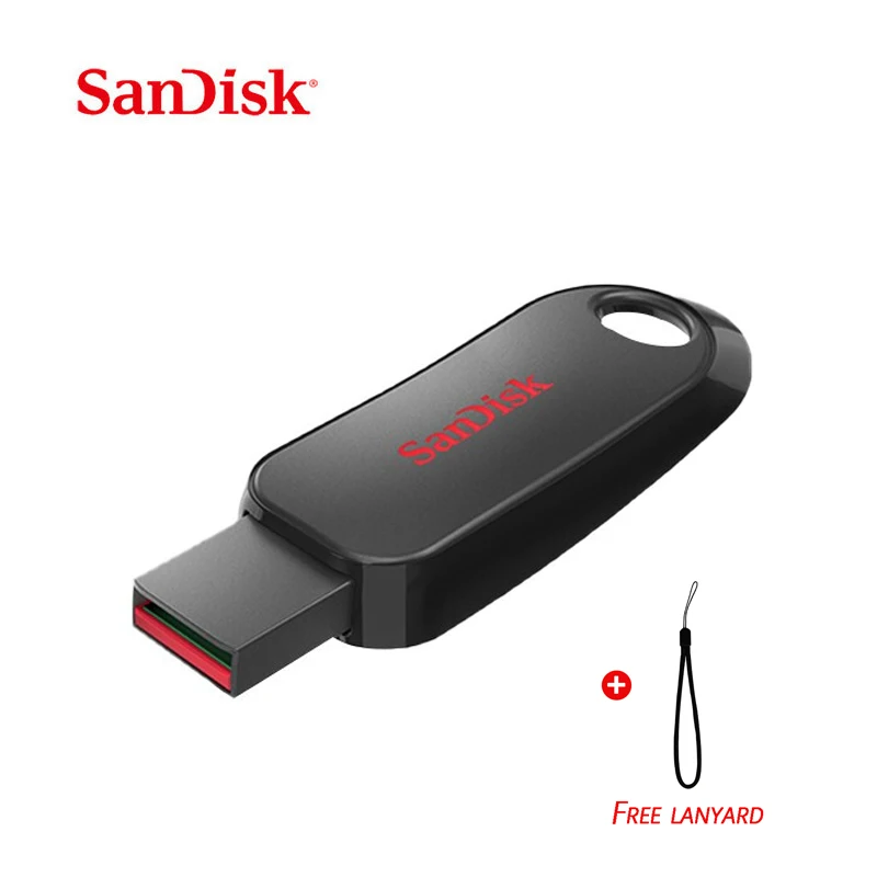 SanDisk Flash Drive USB 2.0 CZ62 Mini Pen 64GB 32GB 16GB Memory Stick U Disk Key Pendrive for PC | Компьютеры и офис