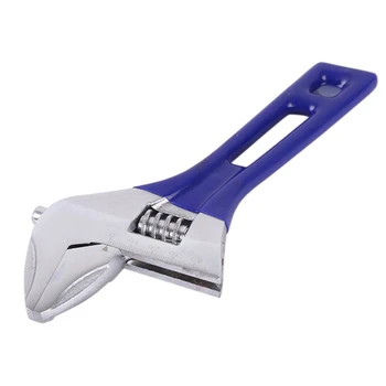 

Hot Lightweight Type Short Handle Spanner Large Opening Multi-function Spanner Hand Tools Blue
