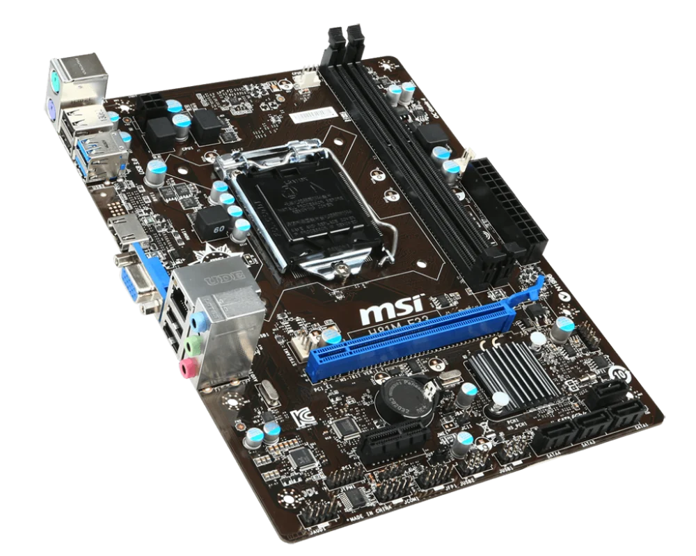 Новая материнская плата msi h81m-E33 lga1150 socket intel 2xddr3 ram SATAIII ssd USB 3,0 HDMI+ VGA PCI-E X16 плата для рабочего стола