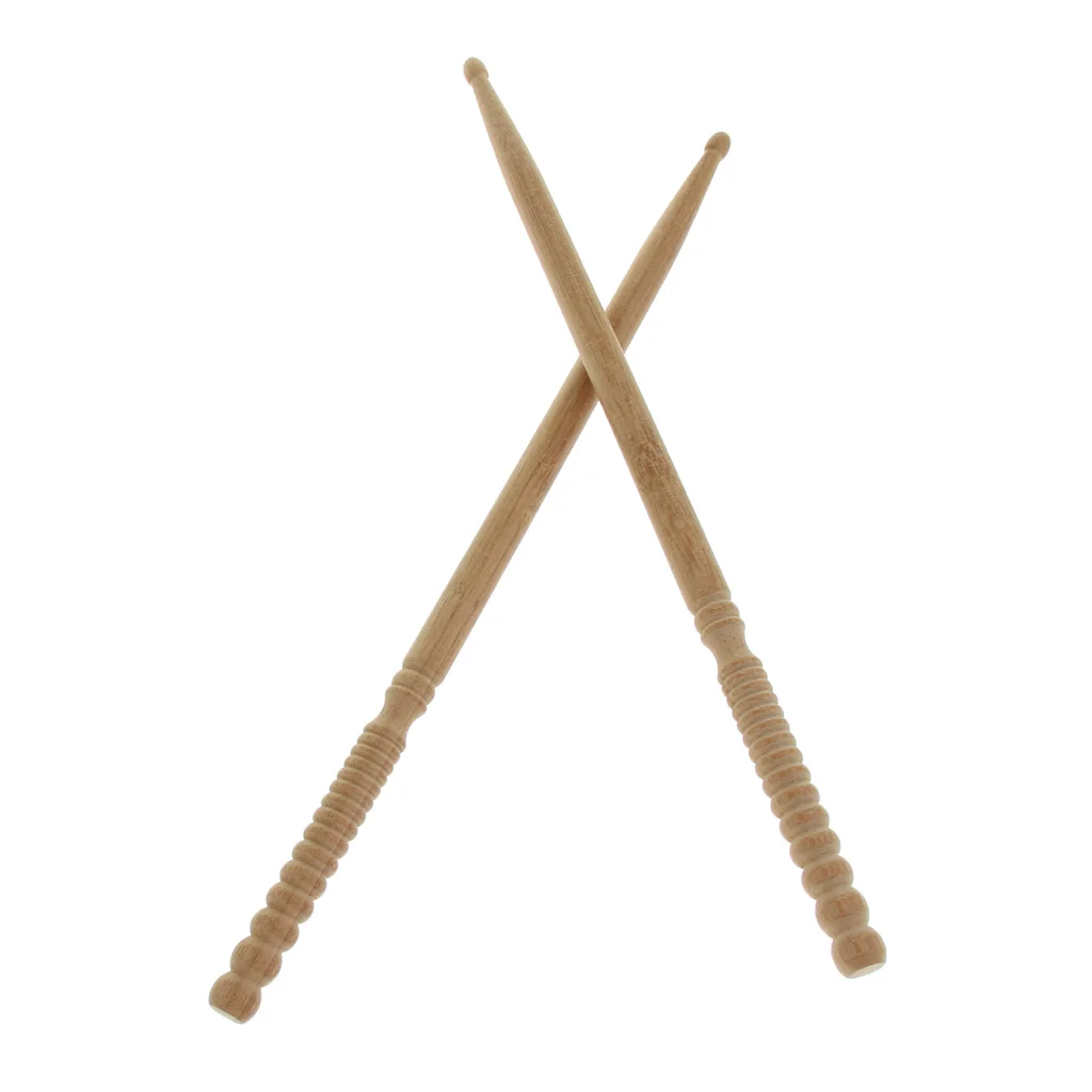Упаковка/2 шт Изысканные бамбуковые 5А барабанные палочки битеры стержни для Snare аксессуары для барабана дерево