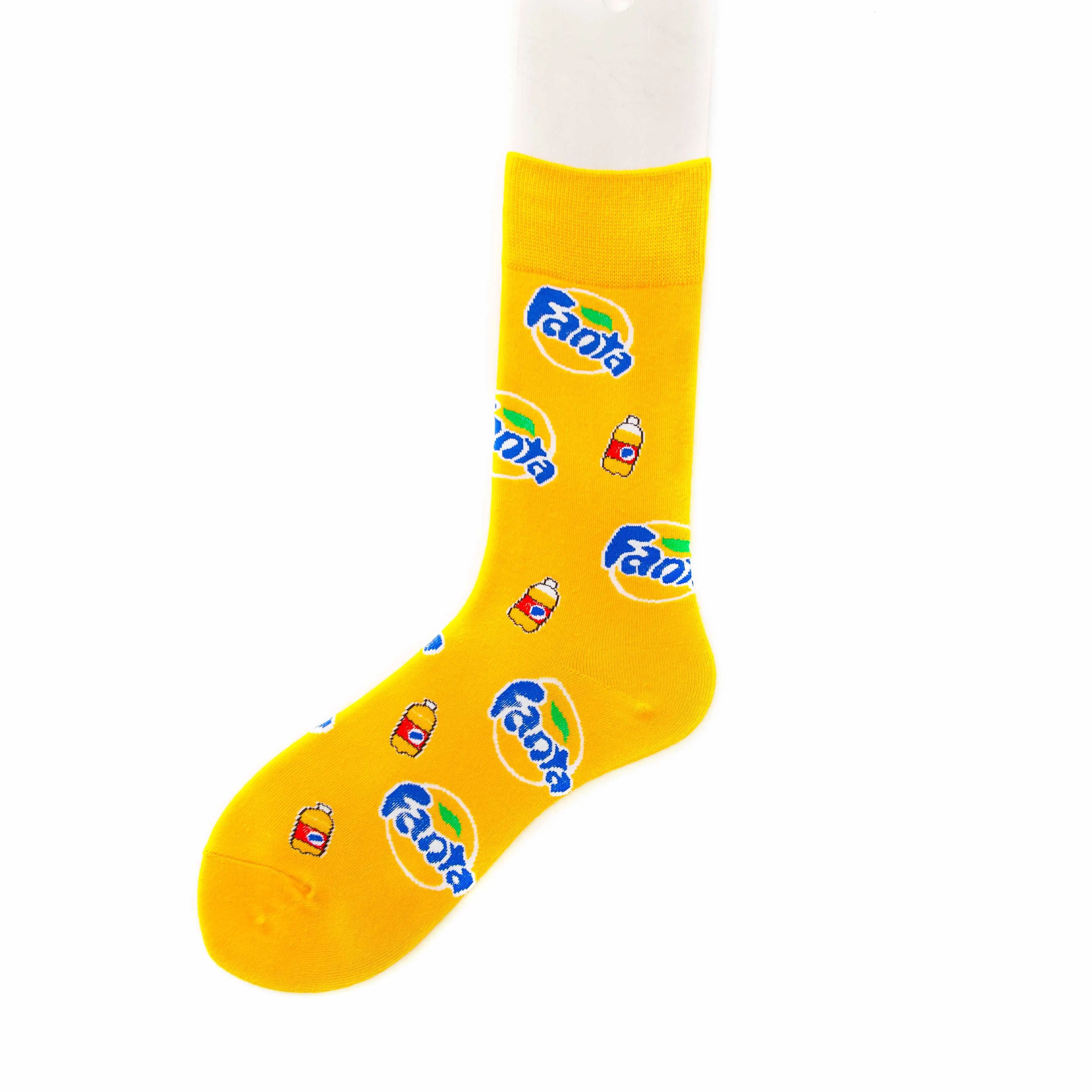 Хорошее качество женские счастливые носки авокадо Fanta креветки омлет носки 6 цветов женские весна осень зима