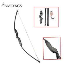 

40 lbs Archery Bow Powerful Recurve Bow For Outdoor Hunting Shooting Traditional Long Bow Practice Sports