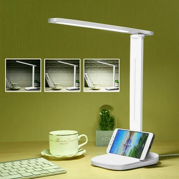 

28pcs LED Desk Lamp Touch USB Chargeable Desk Reading Light Foldable LED Table Lamp DC 5V Eye-protect Beside Reading Table Lamp