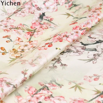 

Real Silk Elastic Satin Material Soft Silk Clothing Cheongsam Skirt Cloth