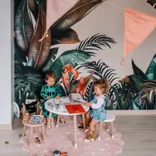 120 см круглый ковер, ковры и коврики для дома, Гостиная Детский мягкий игровой коврик в горошек для фотосъемки подставки для домашнего декора