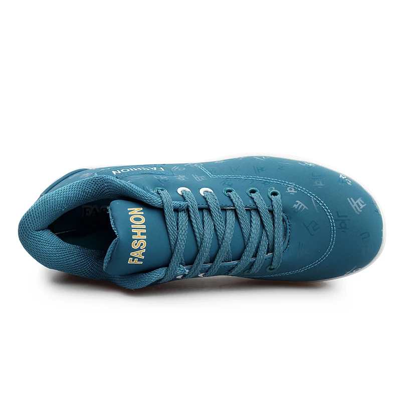 Tanie Gorące damskie trampki 2019 oddychające wodoodporne kliny platforma Vulcanize buty kobieta Pu skórzane damskie obuwie Tenis Feminino