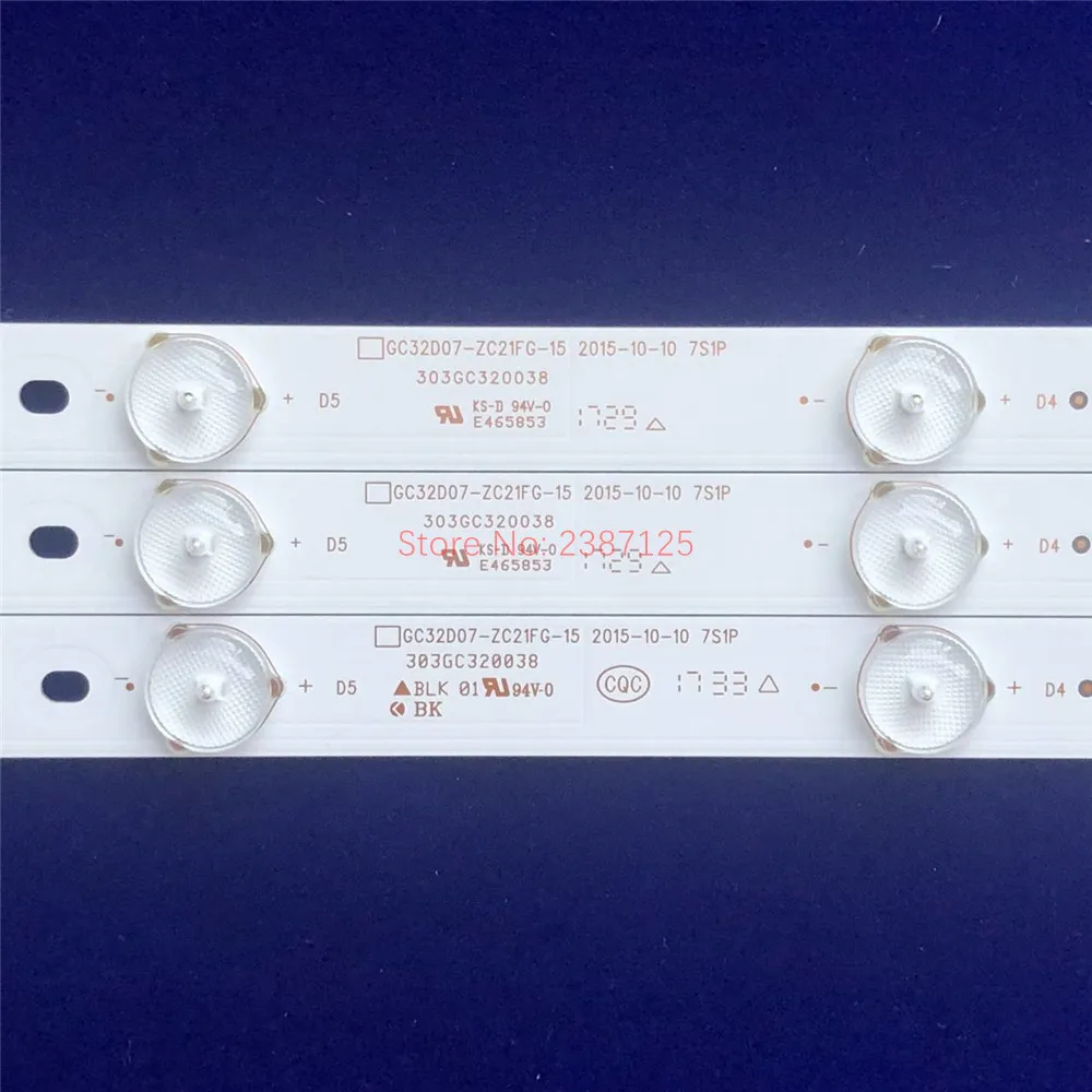 새로운 30PCS LED 스트립 RF-EG320B32-0701S-07A1 GC32D07-ZC21FG-15 32PHF3001 32PHF3021 32PHF306132PHF5011 32PHL3500/T3 LED32