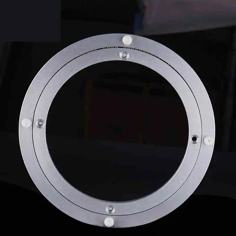 HQ 4-40INCH CLASSIC Thicken Aluminium Alloy Swivel Plate Lazy Susan Turntable Dining Table Swivel Plate for Kitchen Furniture