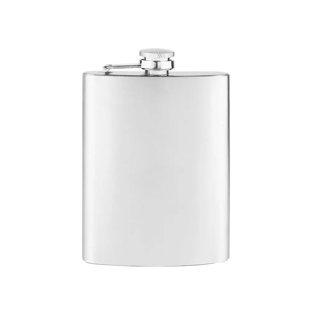 

Smooth Surface Designed Portable 200ml 8oz Stainless Steel Hip Flask Alcohol Drinking Wine Bottle for Outdoor Holiday Party