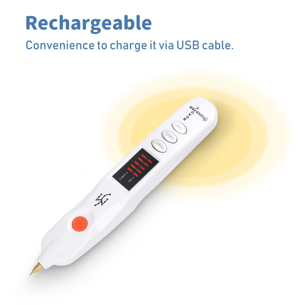 Удаление веснушек, морщин, моль, ионная ручка для удаления пятен, кожа ...