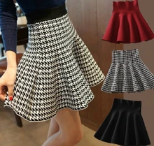 2021 Autumn Winter European and American Style Women Pleated Bust Skirts Lady Short Skirt Pettiskirt A-line Skirt