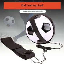 Kick футбольное оборудование футбол Kick тренажер, чтобы завязать мяч для футболистов Регулируемая тренировка улучшить навыки