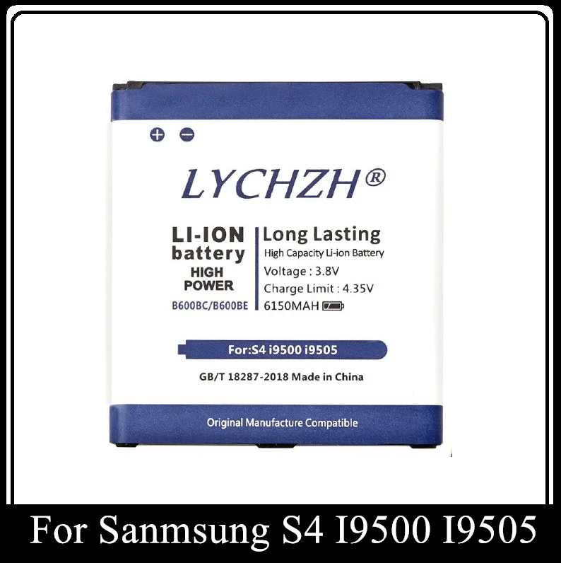 For SAMSUNG Original Battery B600BC B600BE Samsung GALAXY S4 I9500 I9502 i9295 GT-I9505 I9508 I959 i337 i545 i959 6150mAh | Мобильные