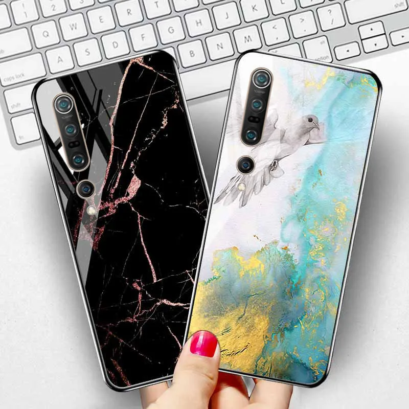 Tempered Glass Case For Xiaomi Redmi Note 8T 8 7 5 6 Pro 8A 7A 6A K30 Mi 10 9T 9 SE A2 A3 Lite Cover on Redmi Note 8 7 Pro Cases