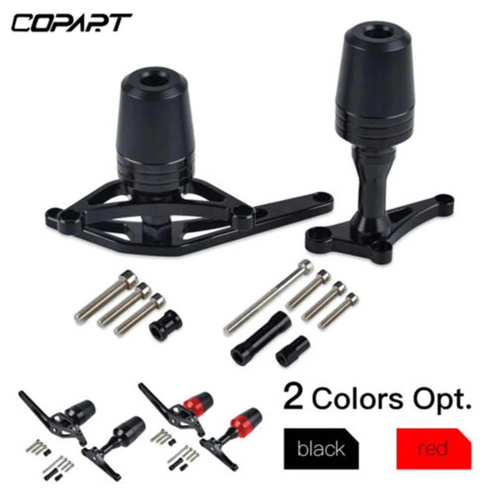 thumbnail image 2 of Frame Sliders For Kawasaki Ninja 400 / Z400 (2018-2023) - CNC Aluminum Crash Protection 2 of 9