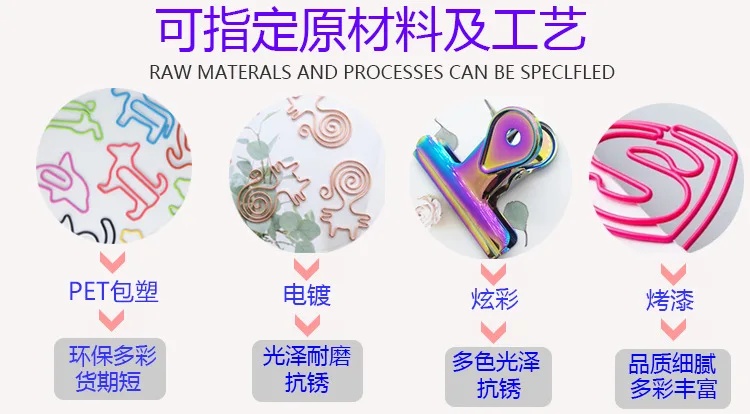 Manufacturers Currently Available Promotional New Products Cartoon Cat Business Card Holder Metal Photo Folder Creative Desktop