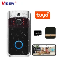 Tuya Smart WiFi Türklingel Wireless Security Kamera Wasserdichte Ring Video Home Tür Glocke Nachtsicht Motion Erkennung