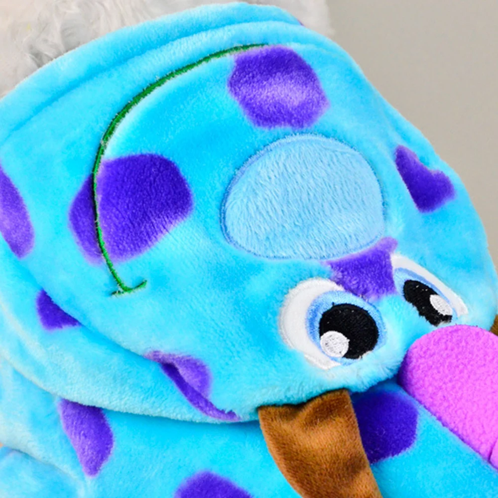 Костюм для собак зимние пальто для собаки с капюшоном комбинезон одежда из мягкого флиса теплая Новинка