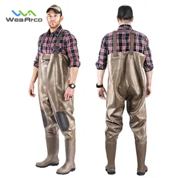 

WeaArco Fly Fishing Waders for Men and Women with Boots for Fishing Hunting Chest Waders Winter Fishing Suit Shoes Wading Boots