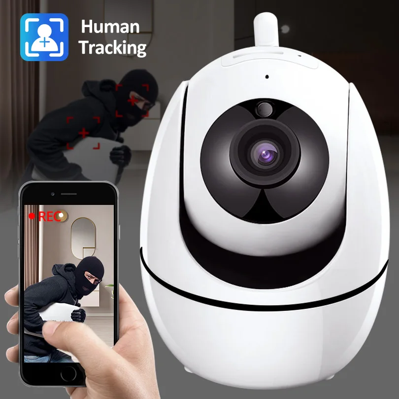 Skup Wetrans 1080P kamera IP Wifi Mini HD automatyczne śledzenie Onvif Night Vision dla dzieci inteligentny CCTV bezpieczeństwa w domu bezprzewodowy kamera