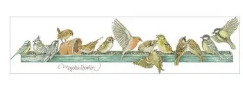 

NN xiaoyi cotton self-matching cross stitch Cross stitch RS cotton comes with Kit Lanarte 34287 bird