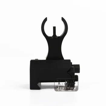 

Tactical HK Folding Front Sight Flip Up Backup Battle Shooting Hunting Airsoft Flat Iron Sight For Picatinny / Weaver Rails
