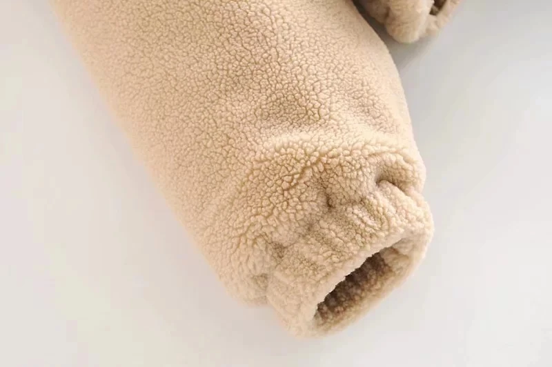 Зимняя женская куртка, casaco feminino, Англия, Винтаж, негабаритный, высокая уличная, искусственная шерсть, куртка-бомбер, короткое пальто для женщин