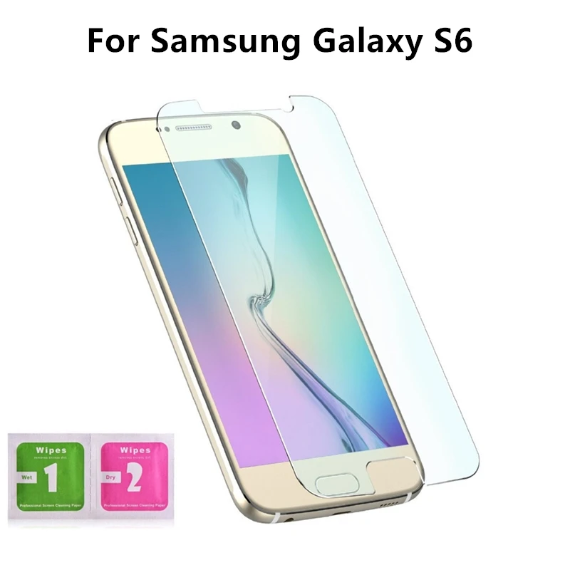 1 шт. Превосходное качество закаленное стекло для samsung Galaxy S6 G9200 G920F G9208 Защитная пленка для экрана
