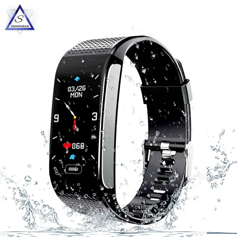 

CK18S Pressure Measurement Smart Watch Clock Pressure Pulse Smartband Fitness Bracelet Waterproof Pedometer Sport Wristband