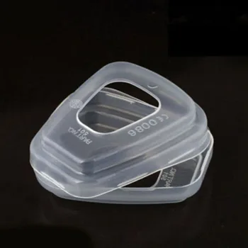 

10x MC5N11 Filter Cotton+10x MC501 Container Cap For Gas Cover 6100 6200 6800 High Quality