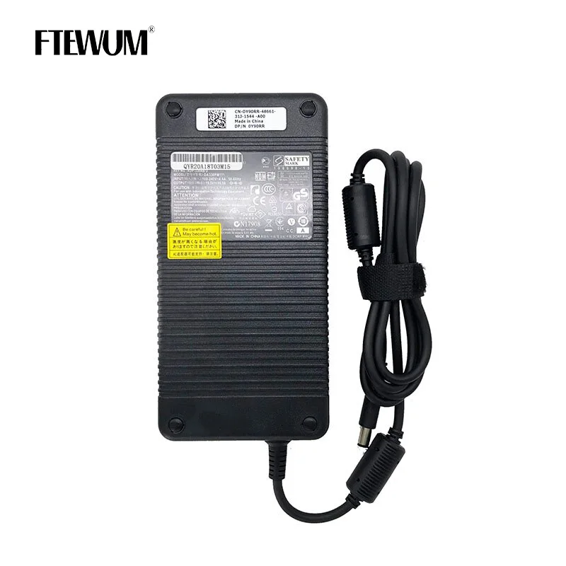Adapter para Dell Milímetros d Laptop Charger Alienware M18x r1 r2 r3 17 r4 r5 X51 Y90rr Poder 19.5v Adp-330ab 16.9a 330w 7.4*5.0 - Imagem 2